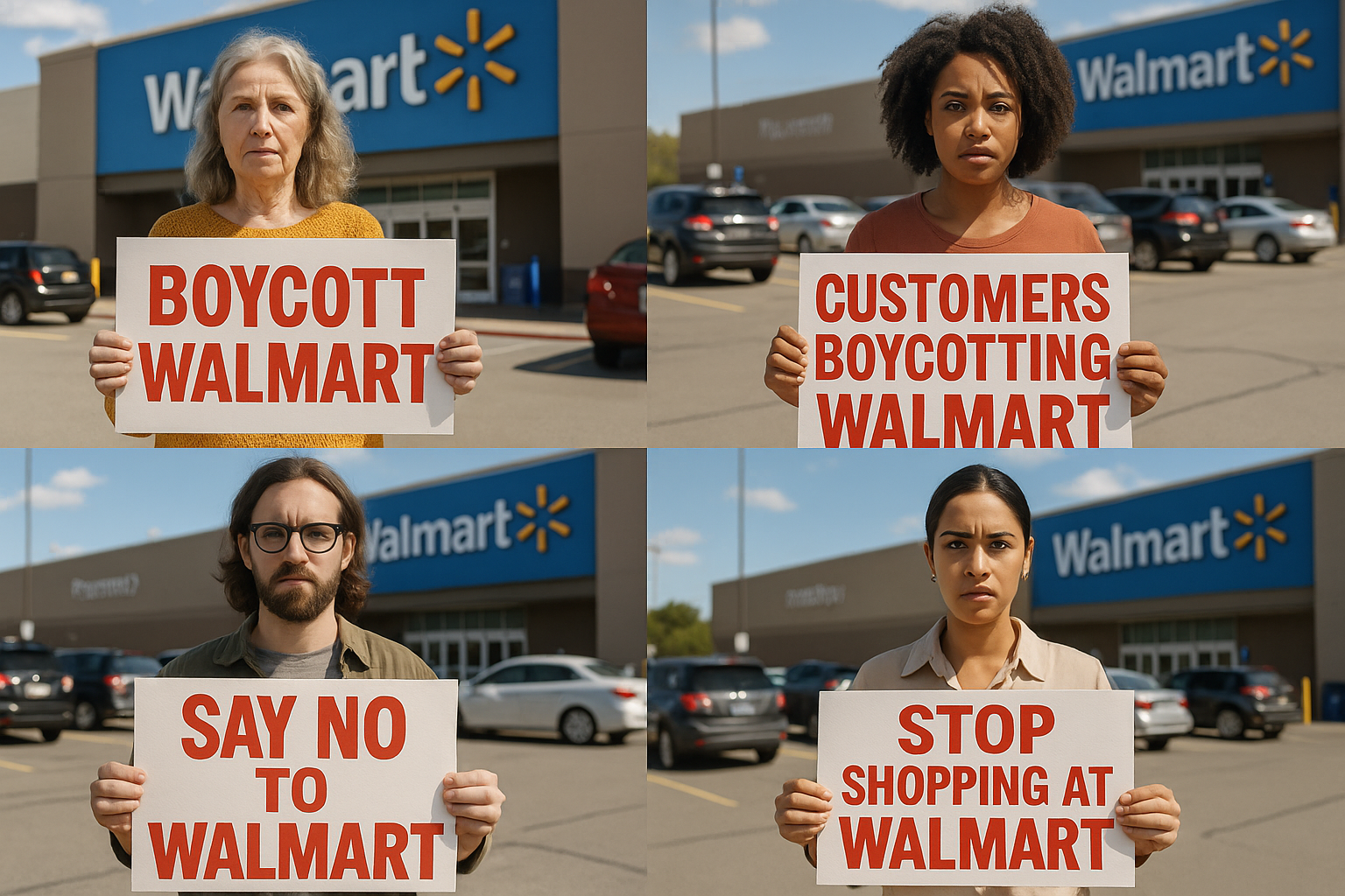 Why are customers boycotting Walmart 2025 ?