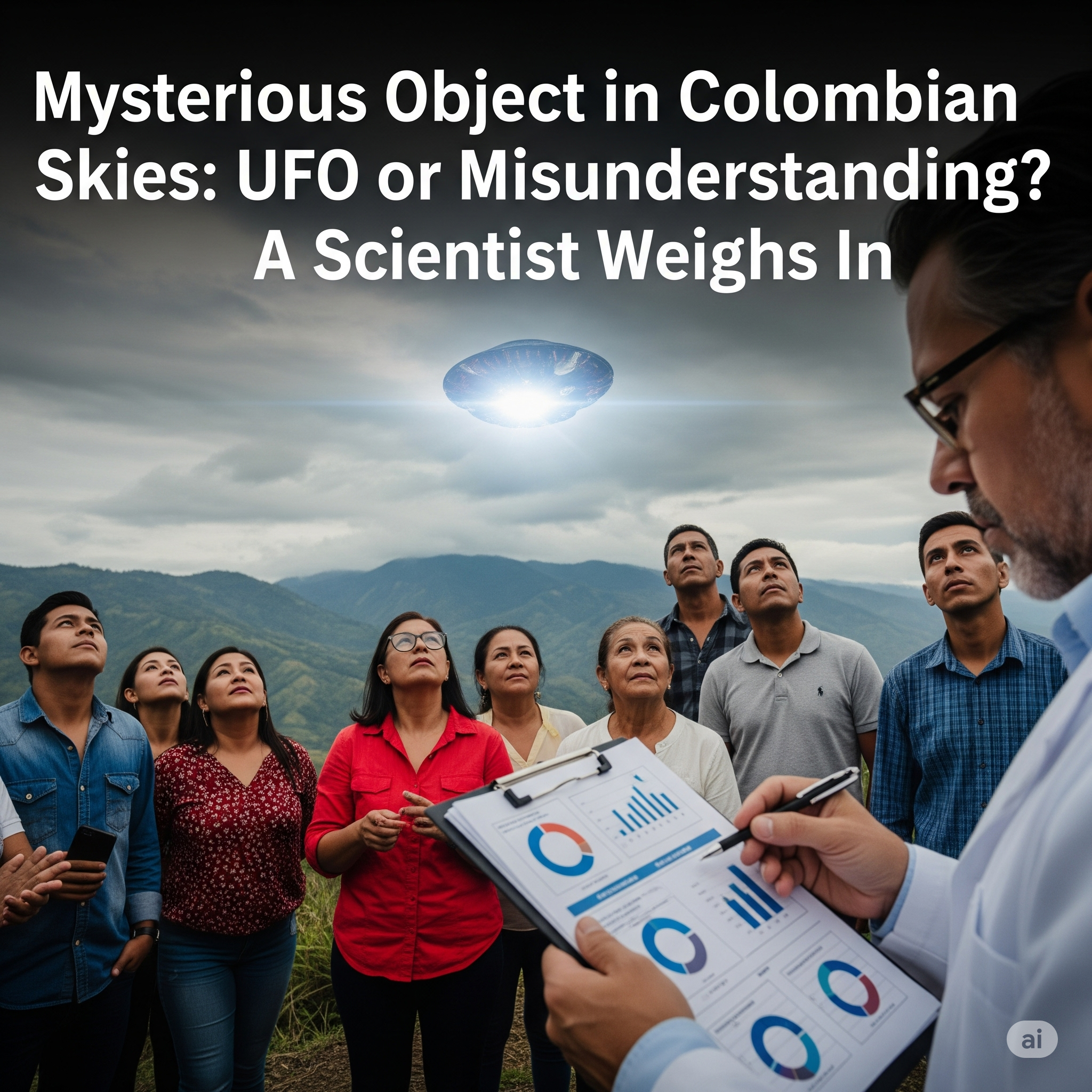 Mysterious Object in Colombian Skies: UFO or Misunderstanding? A Scientist Weighs In